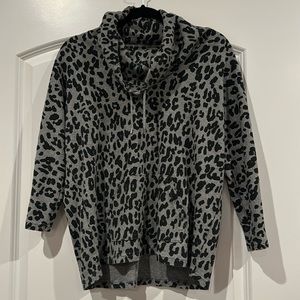 Style & Co Sport Animal Print Top